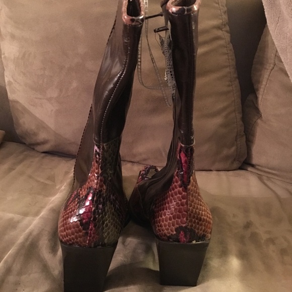 NWT Western Style Boots sz10 - Picture 6 of 7